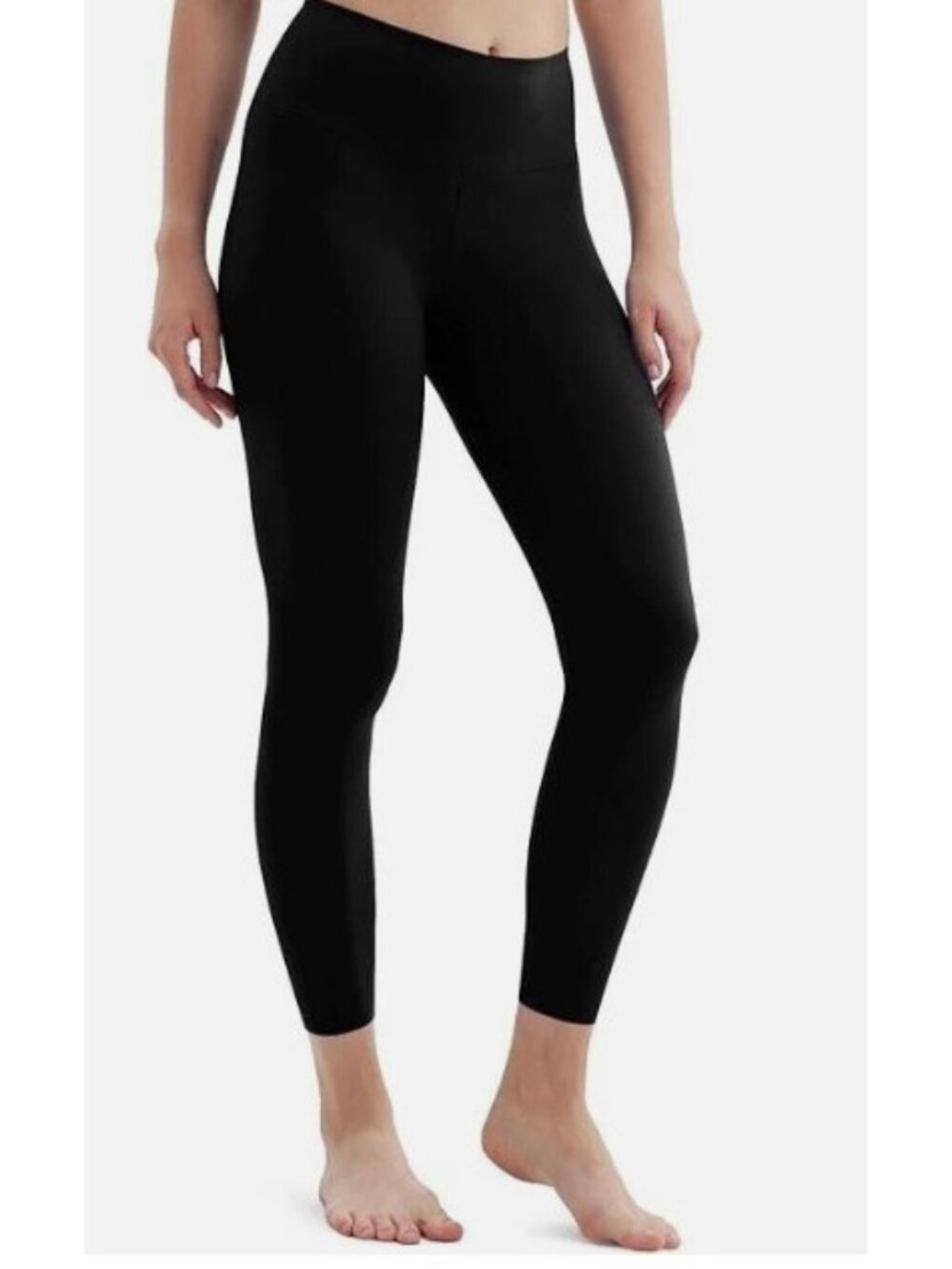 Felina Womens Velvety Soft 7/8 Leggings-2 Pack-Black-Size Small-NWT